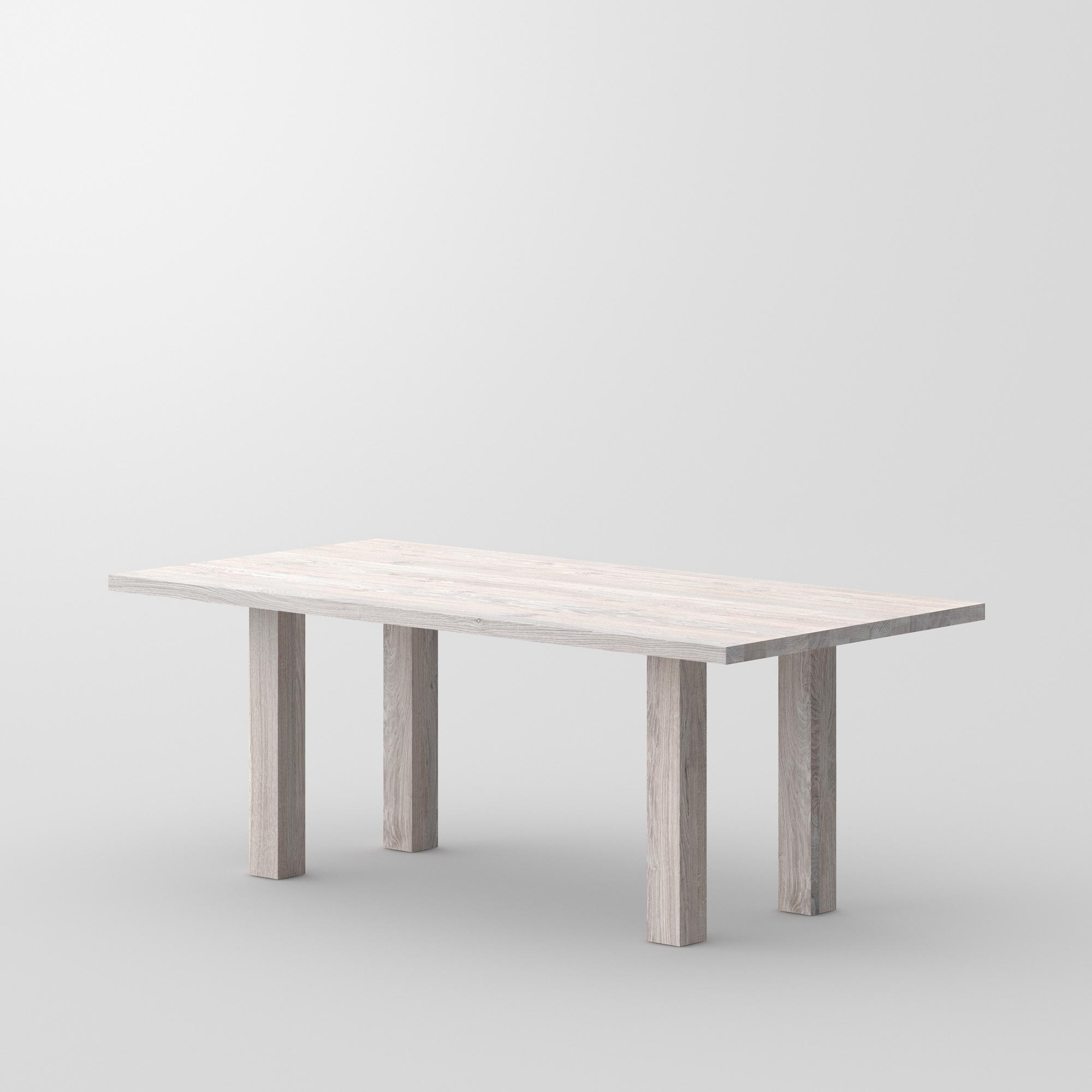 Frameless Table DUCK cam3 custom made in solid wood by vitamin design
