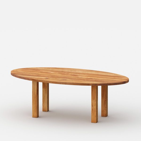  Table DUCK OVAL cam1 custom made in solid wood by vitamin design