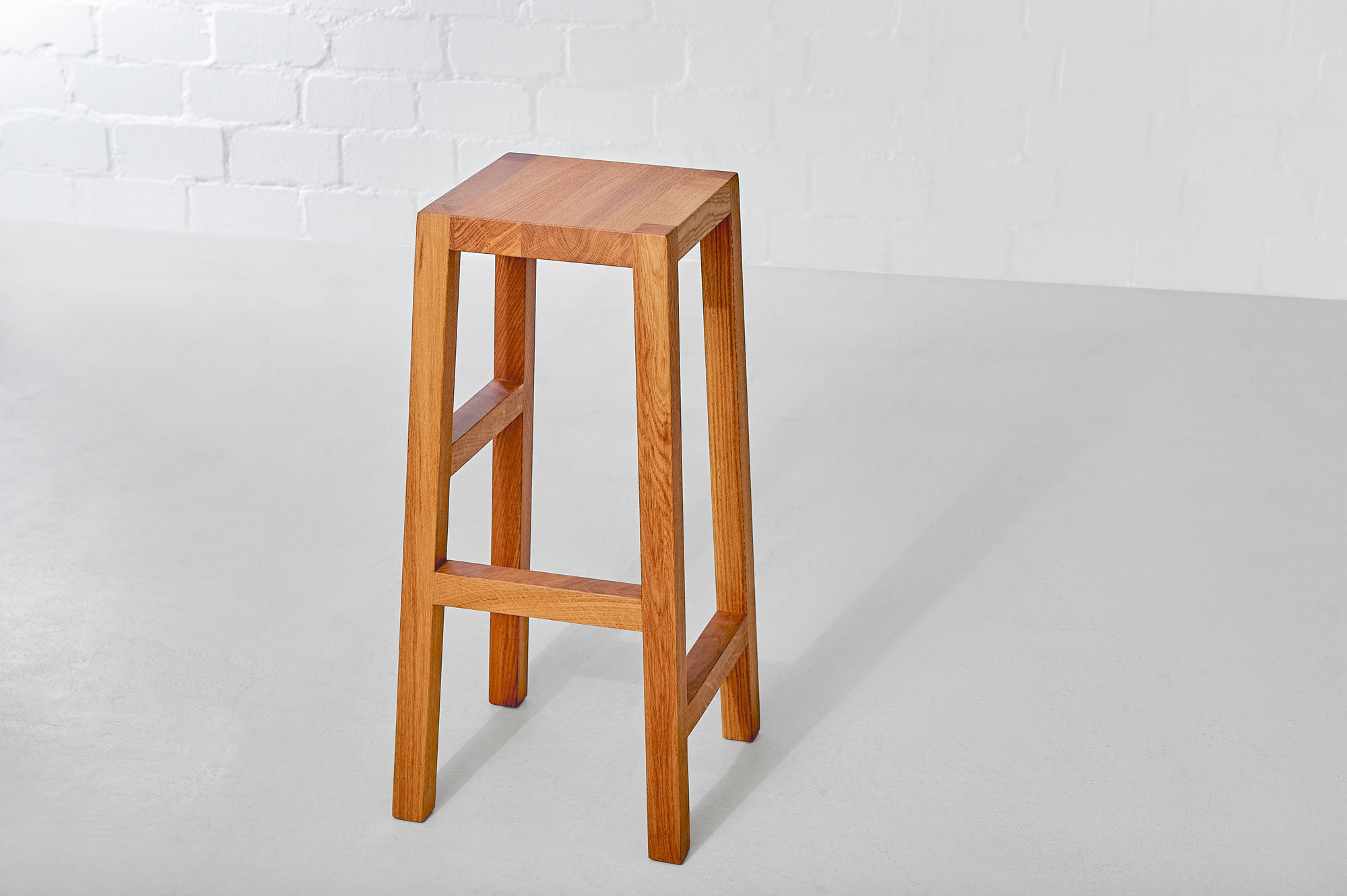 人気の贈り物が 【USED】無垢)Solid Laminated Wood bar stool