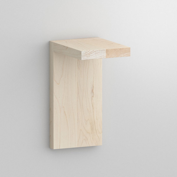  Shelf CIPO cam1 custom made in Solid American maple, chalked by vitamin design