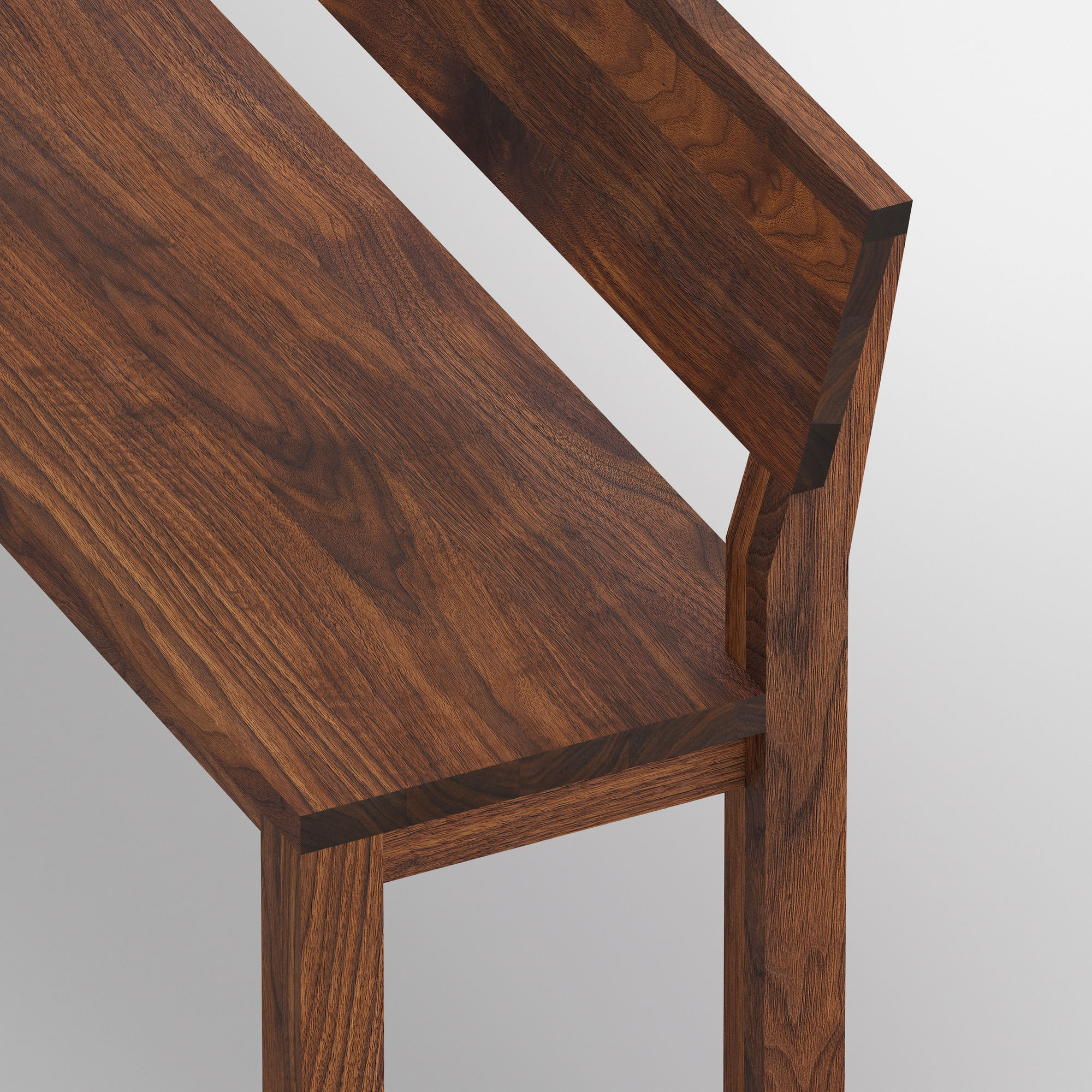 Bench with Backrest CUBUS RL cam4 custom made in solid wood by vitamin design