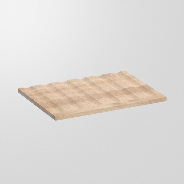  Accessory BOARD VINO cam1 custom made in Solid oak, chalked by vitamin design