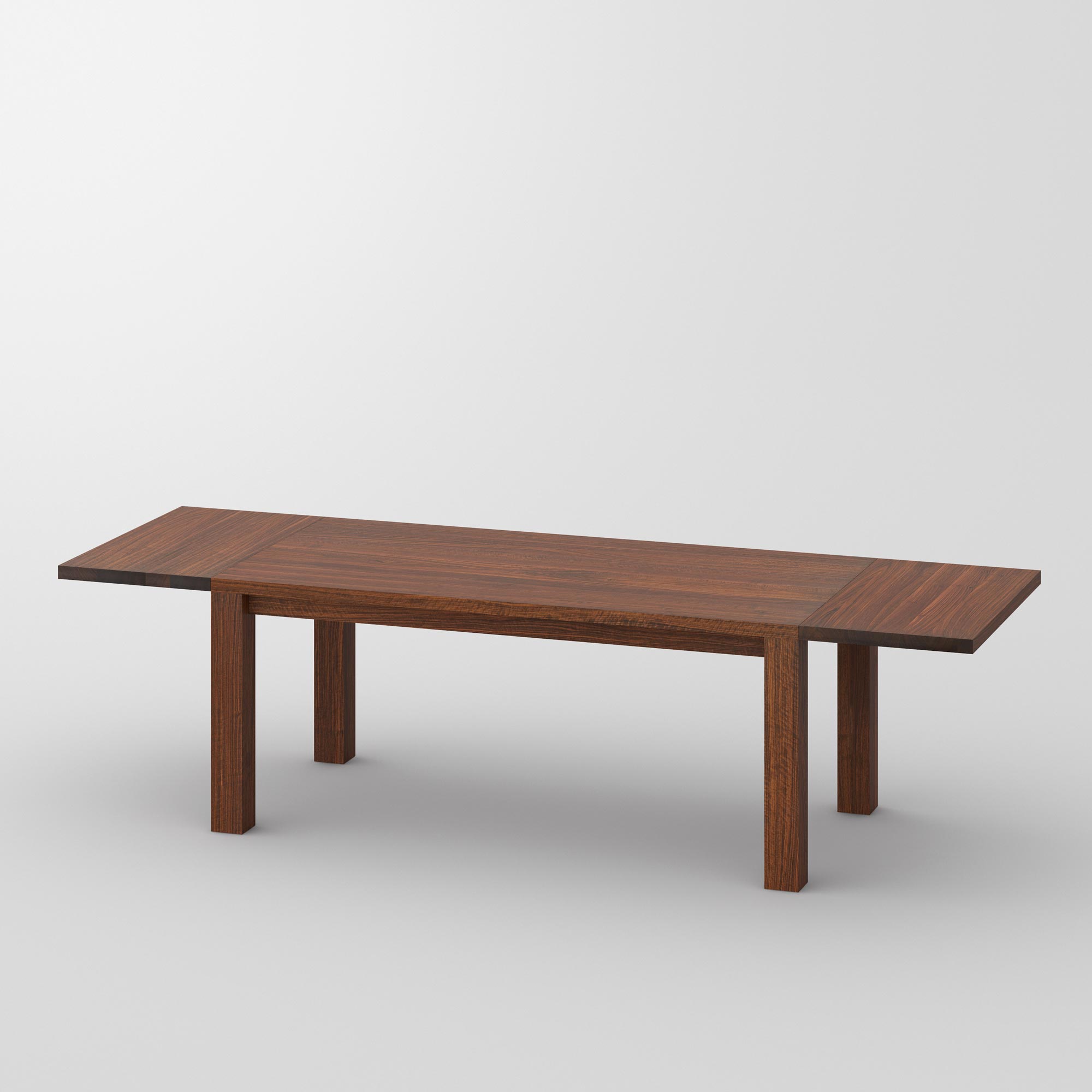 Wood Dining Table CUBUS 4 B10X10 cam1 custom made in solid wood by vitamin design