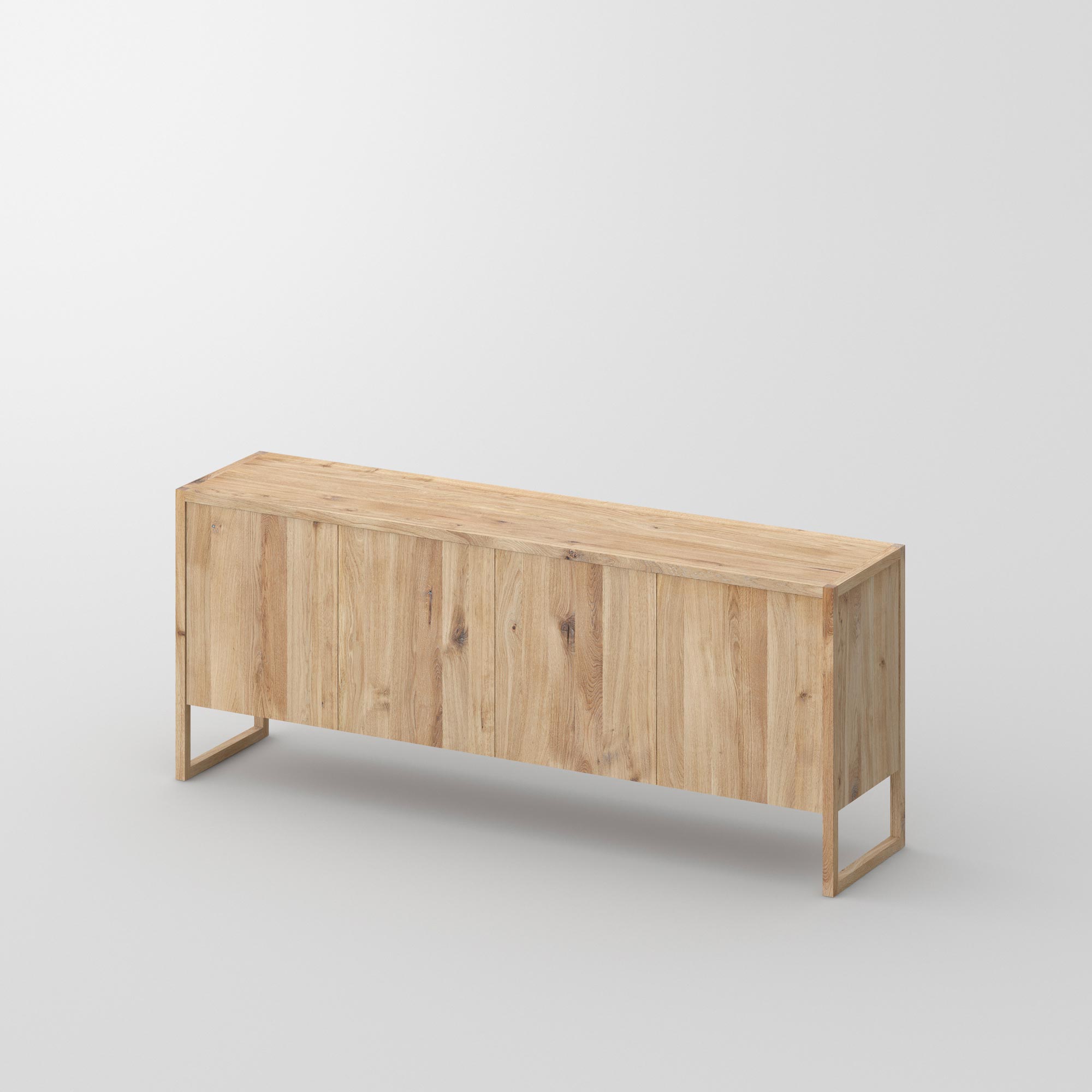 BIO-MDF Wood Sideboard SENA cam1 custom made in solid wood by vitamin design